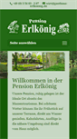 Mobile Screenshot of gasthaus-erlkoenig.de