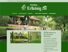 Tablet Screenshot of gasthaus-erlkoenig.de